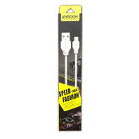 Дата кабель JOYROOM S-L123 Speed Fashion micro USB White