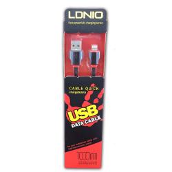 Дата кабель LDNIO LS-04 iPhone 5 Black