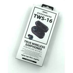 Наушники Bluetooth REMAX TWS-16 Black