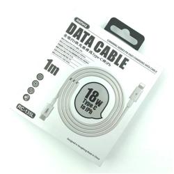Дата кабель Remax RC-135L Type C to Lighting White