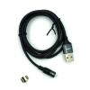 Дата кабель Remax RC-102i Zigie Series Magnet Connection Lighting Black