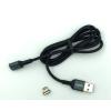 Дата кабель Remax RC-156i Cigan Series 3.0A Powerful Magnet Connection Data Cable Lighting Black