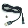 Дата кабель Remax RC-156m Cigan Series 3.0A Powerful Magnet Connection Data Cable Micro Black