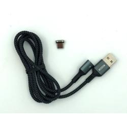 Дата кабель Remax RC-156a Cigan Series 3.0A Powerful Magnet Connection Data Cable Type C Black