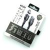 Дата кабель Remax RC-158i Magnets Series 3.0A Lighting Black