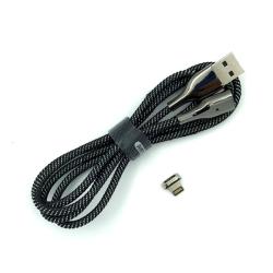 Дата кабель Remax RC-158i Magnets Series 3.0A Lighting Black