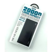 Power Bank REMAX RPP-142 Hunyo Series (20000mAh/2A/4USB) Black