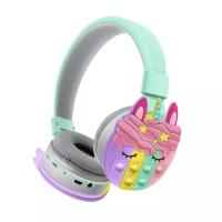 Наушники Bluetooth AKZ K32 Pop IT Mint