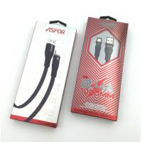 Дата кабель ASPOR A113 Type C 2.4A 1.2M Black