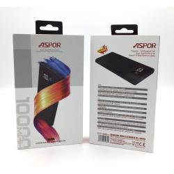 Power Bank ASPOR A375 (10000mAh/2.4A/2USB) Black