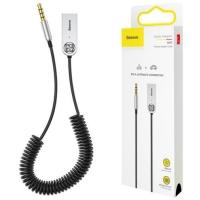 Bluetooth кабель-переходник AUX BASEUS BA01 Black