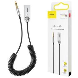 Bluetooth кабель-переходник AUX BASEUS BA01 Black