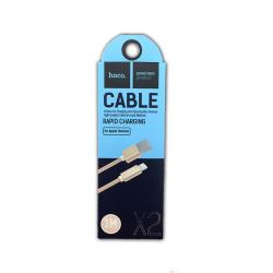 Дата кабель HOCO X2 Rapid Charging iPhone 5 Gold