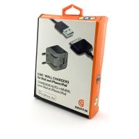 Сетевое ЗУ GRIFFIN + cable iPhone 4 (5V/2.1A/1USB)