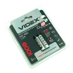 Аккумулятор VIDEX HR03/AAA 1000mAh -- Цена за 1 шт мин. упаковка 2 шт