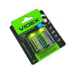 Батарейка щелочная VIDEX LR14/C -- Цена за 10 шт мин. упаковка 2 шт