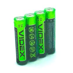 Батарейка щелочная VIDEX LR03/AAA -- Цена за 10 шт мин. упаковка 4 шт