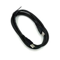 Дата кабель PD Type C to Type C 1.0m коннектор 10mm Black