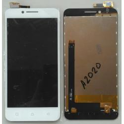 Дисплей + тачскрин для Lenovo A2020 White
