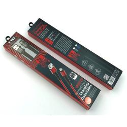 Дата кабель EMY MY-452-2 micro USB 2M Black