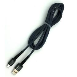 Дата кабель EMY MY-452-2 micro USB 2M Black