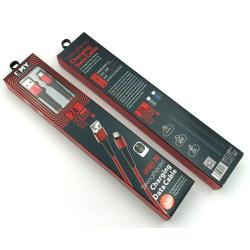 Дата кабель EMY MY-452-2 micro USB 2M Red