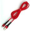Дата кабель EMY MY-452-2 micro USB 2M Red