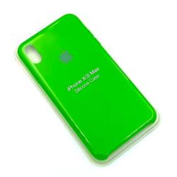 Чехол iPhone XS Max Silicon Case Copy #31 Lime