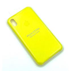 Чехол iPhone XS Max Silicon Case Copy #32 Yellow