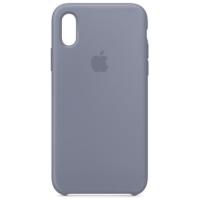 Чехол iPhone XS Max Silicon Case Copy #46 Lavender Grey