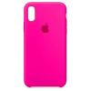 Чехол iPhone XS Max Silicon Case Copy #47 Shiny Pink