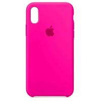 Чехол iPhone XS Max Silicon Case Copy #47 Shiny Pink