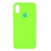 Чехол iPhone XS Max Silicon Case Copy #60 Shiny Green