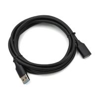 Кабель USB 3.0 удлинитель W-U9316 AM/AF USB3.0 2M 5Gbps Black
