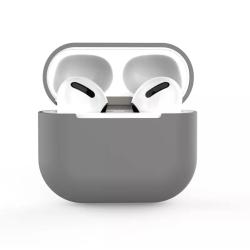 Чехол силиконовый Apple AirPods 3 Light Grey