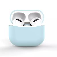 Чехол сликоновый Apple AirPods 3 Light Blue