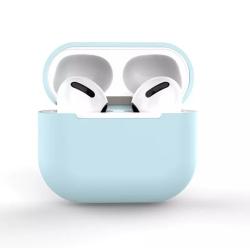 Чехол сликоновый Apple AirPods 3 Light Blue