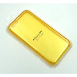 Чехол iPhone 6/6S Silicon Case Clear Yellow