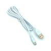 Дата кабель силиконовый DENMEN D01T 2.4A Type C White