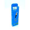 Дата кабель плетенный DENMEN D02V 2.4A Micro USB Gold