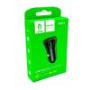 Автомобильное ЗУ DENMEN DZ03 QC3.0+FCP+AFC (5V/2.4A/2USB) Black