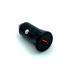Автомобильное ЗУ DENMEN DZ03 QC3.0+FCP+AFC (5V/2.4A/2USB) Black