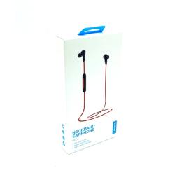 Наушники Bluetooth LENOVO HE01 Neckband Earphone Red