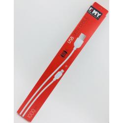 Дата кабель EMY MY-446 iPhone 5 White
