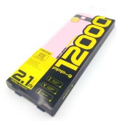 Power Bank REMAX Proda PPP-9 Gentleman (12000mAh/2.1A/2USB) Pink