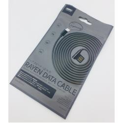 Дата кабель Remax RC-075i Rayen Cable iPhone 5 Black