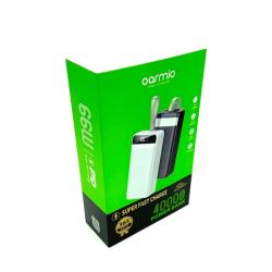 Power Bank OARMIO MXQ-M131A (40000mAh/66W PD/3USB) + LED Black