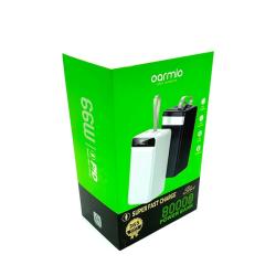 Power Bank OARMIO MXQ-M133A (80000mAh/66W PD/3USB) + LED Black