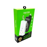 Power Bank OARMIO MXQ-M120A (20000mAh/2.1A/1USB) + LED Black