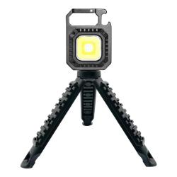 Cветодиодный фонарь на аккумуляторе с триногой W5131 Black